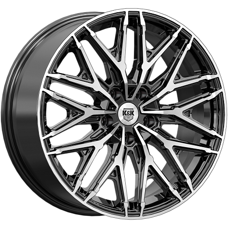 Клермон (КС1156) 8.000xR19 5x108 DIA63.35 ET40 алмаз черный Клермон (КС1156) 8.000xR19 5x108 DIA63.35 ET40 алмаз черный