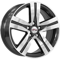 Литые диски Rebel (КС913) 7.000xR17 5x108 DIA67.1 ET45 Блэк Джек для Chery Indis Литые диски Rebel (КС913) 7.000xR17 5x108 DIA67.1 ET45 Блэк Джек для Chery Indis
