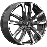Литые диски КР014 (20_Audi Q5) (КР014) 8.000xR20 5x112 DIA66.6 ET39 Diamond Black Gris для SEAT