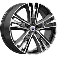 Литые диски Атлас (КС661М) 8.500xR20 5x120 DIA59.6 ET44 алмаз черный