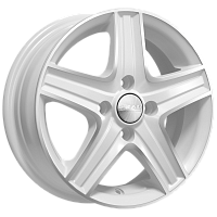 Литые диски МАГНУМ (КЛ160) 5.500xR14 4x100 DIA67.1 ET38 алмаз-белый для Ravon