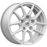 Литые диски Up117 (КС1049) 6.500xR15 5x100 DIA67.1 ET45 Silver Classic для Toyota Opa