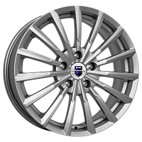 Литые диски Акцент (КС562) 7.000xR17 5x114.3 DIA67.1 ET38 дарк платинум для Hyundai Trajet