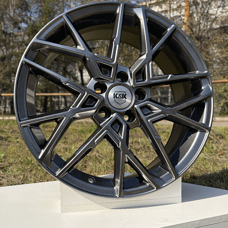 Вудроф (КС1044) 7.000xR18 5x114.3 DIA67.1 ET38 дарк платинум Вудроф (КС1044) 7.000xR18 5x114.3 DIA67.1 ET38 дарк платинум