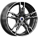 Солар (КС875) 7.000xR17 4x100 DIA54.1 ET45 алмаз черный SK
