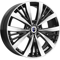 Литые диски Марвел (КС881) 7.500xR19 5x114.3 DIA67.1 ET50 алмаз черный SK для KIA Sorento