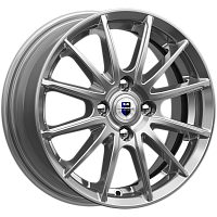 Квант (КС960) 5.500xR14 4x100 DIA56.6 ET40 дарк платинум для Nissan Pixo