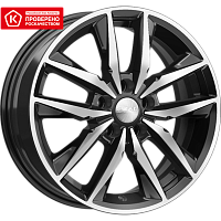 Литые диски ТИРИОН (КЛ323) 6.500xR16 5x114.3 DIA67.1 ET50 алмаз для Mazda Mpv