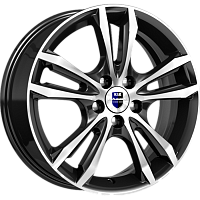 Литые диски Samara (КС866) 6.000xR16 5x112 DIA66.6 ET45 алмаз черный SK Литые диски Samara (КС866) 6.000xR16 5x112 DIA66.6 ET45 алмаз черный SK