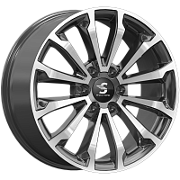 Литые диски КР006 (20_Pajero Sport) (КР006) 8.500xR20 6x139.7 DIA67.1 ET33 Diamond Black Gris Литые диски КР006 (20_Pajero Sport) (КР006) 8.500xR20 6x139.7 DIA67.1 ET33 Diamond Black Gris