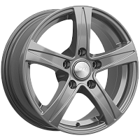 Литые диски SAKURA (КЛ146) 6.500xR15 5x114.3 DIA67.1 ET35 графит для Suzuki Литые диски SAKURA (КЛ146) 6.500xR15 5x114.3 DIA67.1 ET35 графит для Suzuki