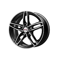 Литые диски Moskva (КС689) 6.500xR16 5x108 DIA63.35 ET50 Блэк Джек