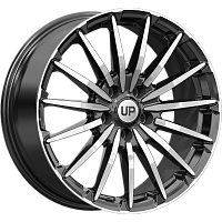 Литые диски Up128 (КС1085) 7.500xR18 5x114.3 DIA60.1 ET45 New Diamond для Livan