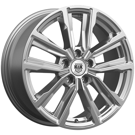 Лацио (КС964) 7.500xR17 5x114.3 DIA67.1 ET35 дарк платинум Лацио (КС964) 7.500xR17 5x114.3 DIA67.1 ET35 дарк платинум