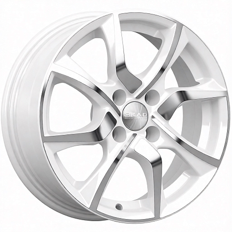 ТУЛОН (КЛ233) 6.000xR15 4x100 DIA67.1 ET39 алмаз-белый ТУЛОН (КЛ233) 6.000xR15 4x100 DIA67.1 ET39 алмаз-белый