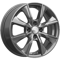 Литые диски ПОРТУ (КЛ321) 6.000xR15 4x100 DIA54.1 ET46 графит для Opel Agila