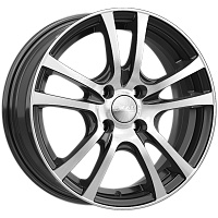 Литые диски ДЕЛИ (КЛ300) 6.000xR15 4x100 DIA67.1 ET45 алмаз для Nissan Литые диски ДЕЛИ (КЛ300) 6.000xR15 4x100 DIA67.1 ET45 алмаз для Nissan