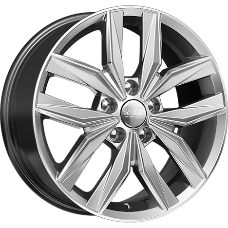 КС774 (ZV 17_Qashqai J11) (КС774) 7.000xR17 5x114.3 DIA66.1 ET40 дарк платинум КС774 (ZV 17_Qashqai J11) (КС774) 7.000xR17 5x114.3 DIA66.1 ET40 дарк платинум