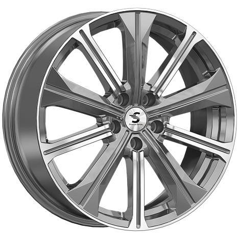 КР013 (19_Tiguan) (КР013) 7.000xR19 5x112 DIA57.1 ET43 Diamond gloss graphite КР013 (19_Tiguan) (КР013) 7.000xR19 5x112 DIA57.1 ET43 Diamond gloss graphite
