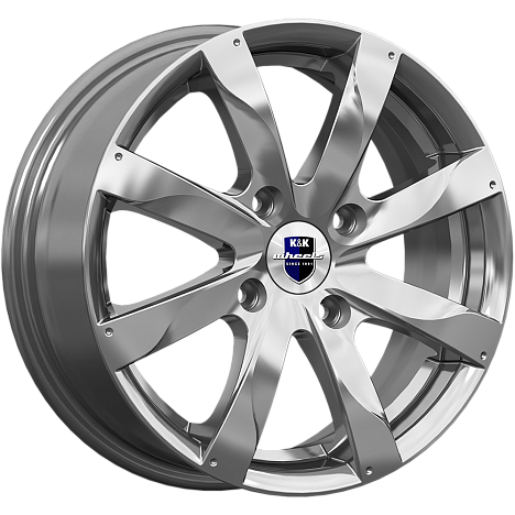 Джемини (КС480) 5.500xR14 4x100 DIA67.1 ET39 дарк платинум Джемини (КС480) 5.500xR14 4x100 DIA67.1 ET39 дарк платинум