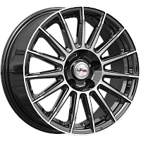 Литые диски Азур (КС1052) 6.500xR16 5x114.3 DIA66.1 ET40 Блэк Джек