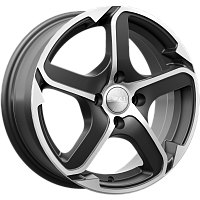 Литые диски АЛЛИГАТОР (КЛ132) 6.000xR15 4x100 DIA54.1 ET48 Алмаз бархат новый