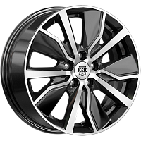 Литые диски Гамбит (КС961) 6.500xR16 5x112 DIA57.1 ET38 алмаз черный Литые диски Гамбит (КС961) 6.500xR16 5x112 DIA57.1 ET38 алмаз черный