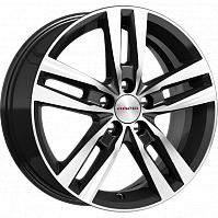 Rassvet (КС868) 6.500xR16 5x112 DIA57.1 ET50 алмаз черный SK для SEAT Altea Xl