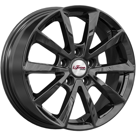 Скайрим (КС907) 6.500xR16 5x112 DIA57.1 ET46 BK Скайрим (КС907) 6.500xR16 5x112 DIA57.1 ET46 BK