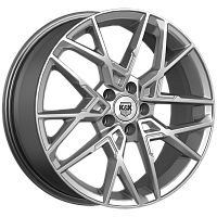 Литые диски Вудроф (КС1044) 7.000xR18 5x114.3 DIA56.1 ET48 дарк платинум для Subaru
