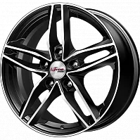 Литые диски Moskva (КС689) 6.500xR16 5x108 DIA63.35 ET50 Блэк Джек для Ford Focus